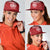 Custom Pacific Rugby Spirit Snapback Cap Tonga Ngatu Pride Red Edition - Polynesian Pride