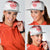 Custom Pacific Rugby Spirit Snapback Cap Tonga Ngatu Pride White Edition - Polynesian Pride