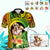 Personalised Custom Polynesian Tribal Polo Shirt with Tropical Flower Upload Image CTM09