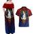 Filipinos Lapu-lapu Hero Couples Matching Off Shoulder Maxi Dress and Hawaiian Shirt Philippines Flag and Sun DT02 - Polynesian Pride
