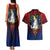 Filipinos Lapu-lapu Hero Couples Matching Tank Maxi Dress and Hawaiian Shirt Philippines Flag and Sun DT02 - Polynesian Pride