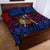 Filipinos Lapu-lapu Hero Quilt Bed Set Philippines Flag and Sun DT02 - Polynesian Pride