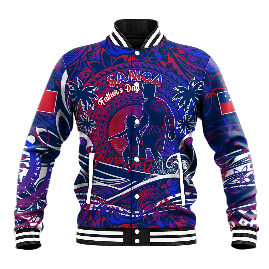 Father's Day Samoa Baseball Jacket Special Dad Polynesia Paradise DT02 Unisex Green - Polynesian Pride