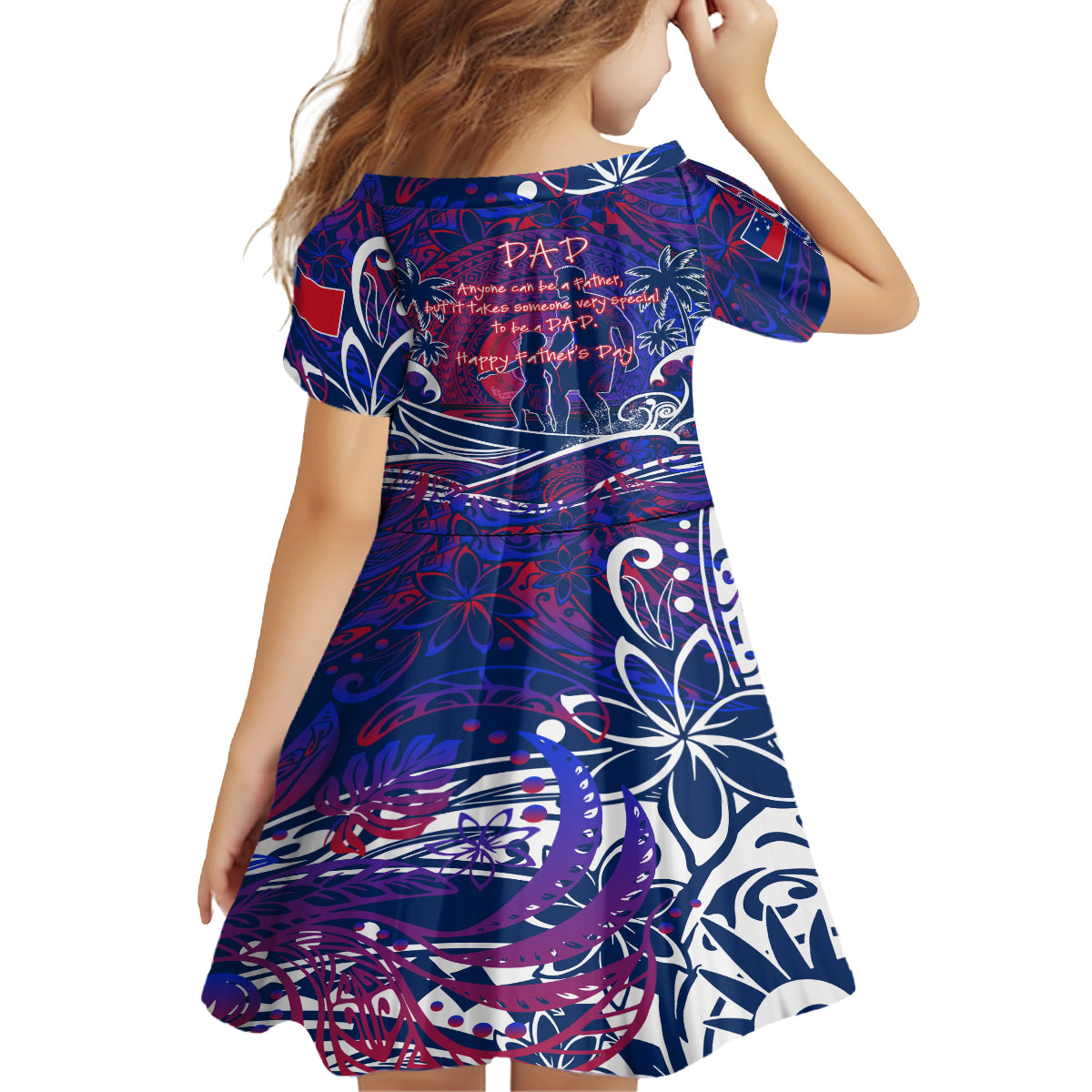 Father's Day Samoa Family Matching Puletasi and Hawaiian Shirt Special Dad Polynesia Paradise