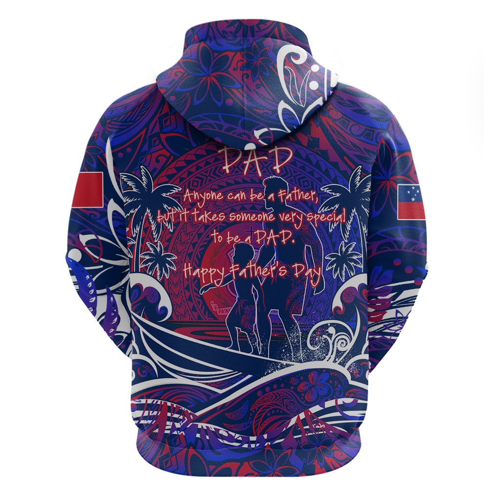 Father's Day Samoa Hoodie Special Dad Polynesia Paradise DT02 - Polynesian Pride