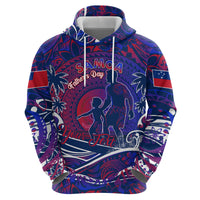 Father's Day Samoa Hoodie Special Dad Polynesia Paradise DT02 - Polynesian Pride