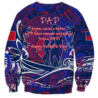 Father's Day Samoa Sweatshirt Special Dad Polynesia Paradise DT02 - Polynesian Pride