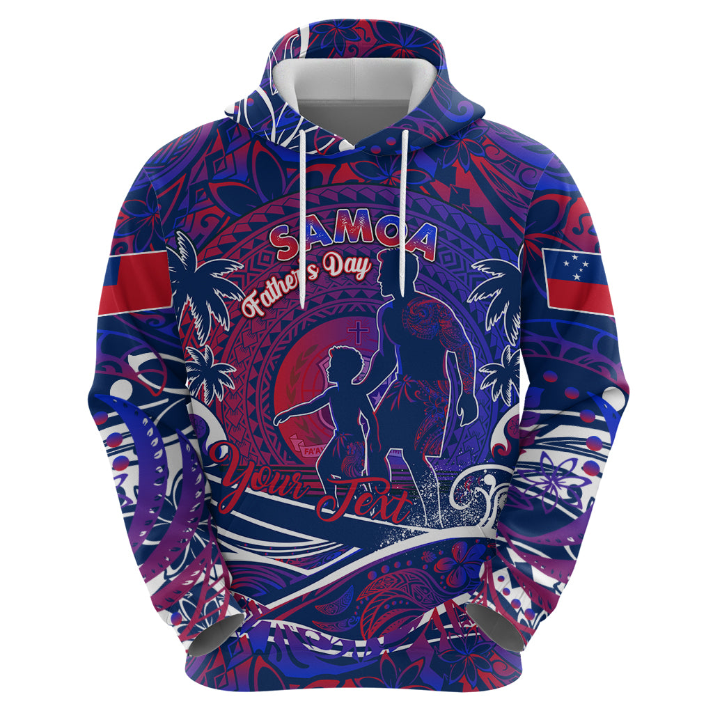 Father's Day Samoa Zip Hoodie Special Dad Polynesia Paradise DT02 - Polynesian Pride