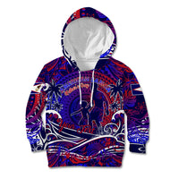 Father's Day American Samoa Kid Hoodie Special Dad Polynesia Paradise