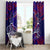 Father's Day American Samoa Window Curtain Special Dad Polynesia Paradise