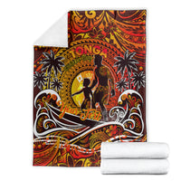 Father's Day Tonga Blanket Special Dad Polynesia Paradise