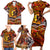 Father's Day Tonga Family Matching Short Sleeve Bodycon Dress and Hawaiian Shirt Special Dad Polynesia Paradise