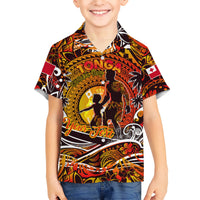 Father's Day Tonga Kid Hawaiian Shirt Special Dad Polynesia Paradise