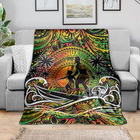 Father's Day Vanuatu Blanket Special Dad Polynesia Paradise