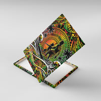 Father's Day Vanuatu Canvas Wall Art Special Dad Polynesia Paradise