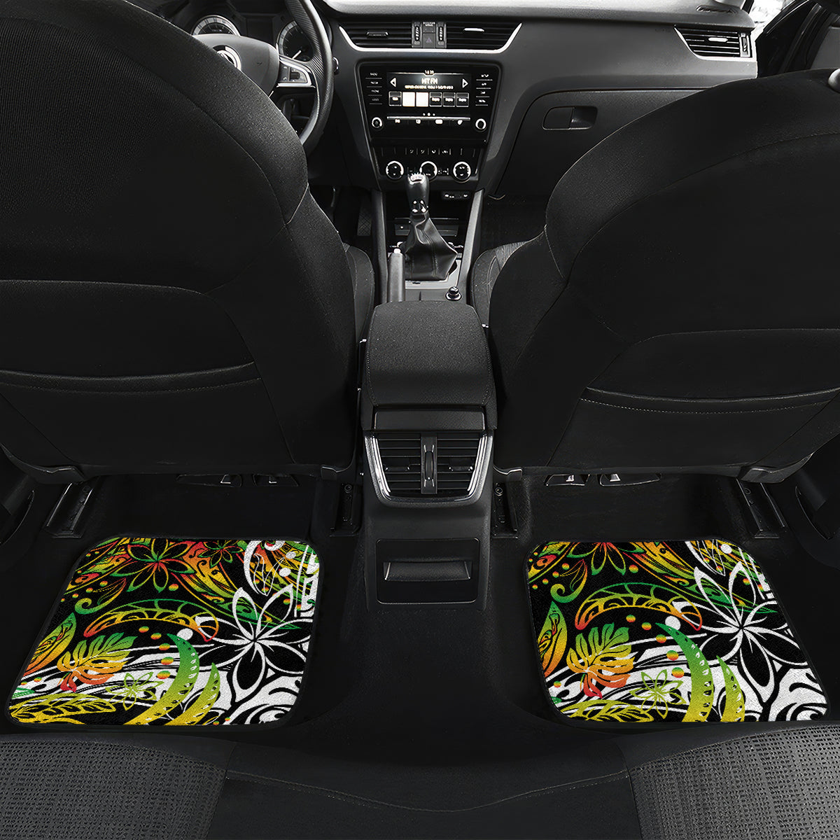 Father's Day Vanuatu Car Mats Special Dad Polynesia Paradise