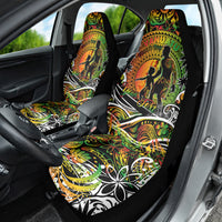 Father's Day Vanuatu Car Seat Cover Special Dad Polynesia Paradise