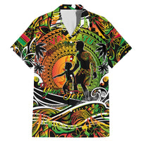 Father's Day Vanuatu Family Matching Mermaid Dress and Hawaiian Shirt Special Dad Polynesia Paradise