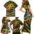 Father's Day Vanuatu Family Matching Short Sleeve Bodycon Dress and Hawaiian Shirt Special Dad Polynesia Paradise