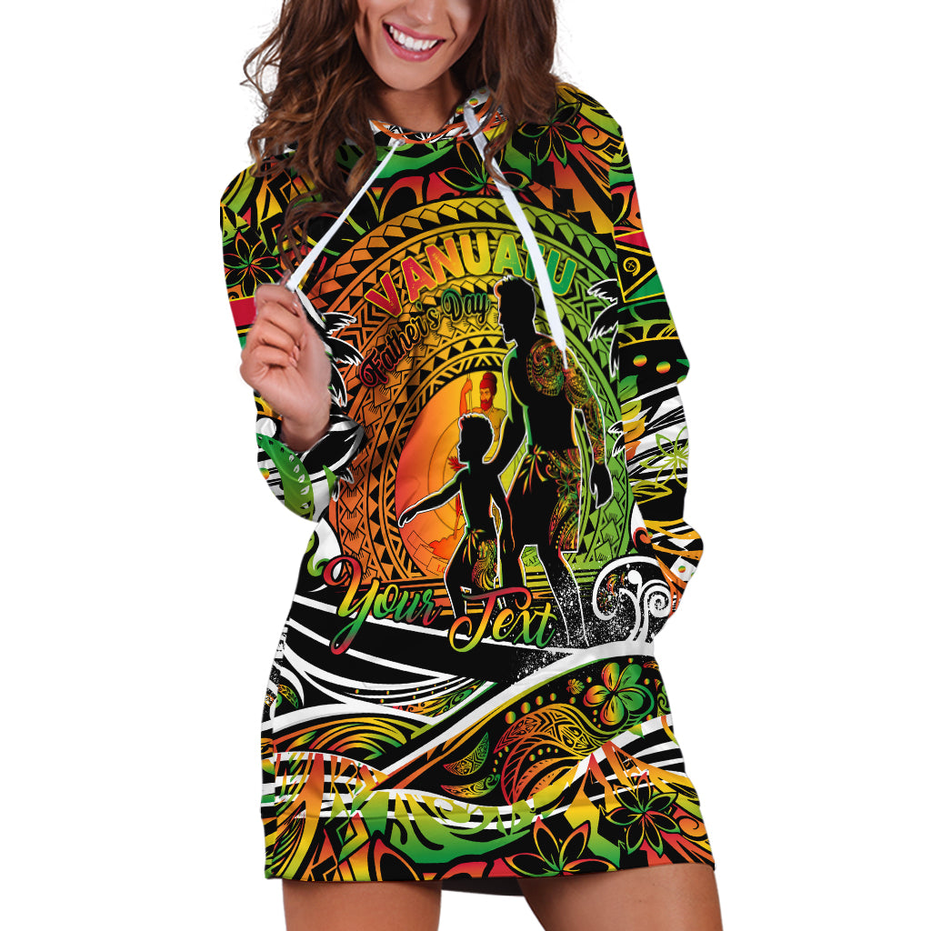 Father's Day Vanuatu Hoodie Dress Special Dad Polynesia Paradise