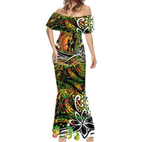 Father's Day Vanuatu Mermaid Dress Special Dad Polynesia Paradise DT02 - Polynesian Pride