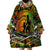 Father's Day Vanuatu Wearable Blanket Hoodie Special Dad Polynesia Paradise