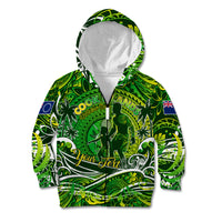 Father's Day Cook Islands Kid Hoodie Special Dad Polynesia Paradise