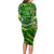 Father's Day Cook Islands Long Sleeve Bodycon Dress Special Dad Polynesia Paradise