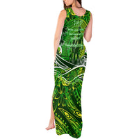 Father's Day Cook Islands Tank Maxi Dress Special Dad Polynesia Paradise