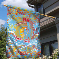 Father's Day Fiji Garden Flag Special Dad Polynesia Paradise
