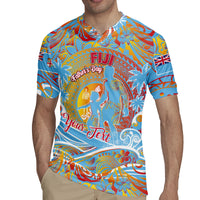 Father's Day Fiji Rugby Jersey Special Dad Polynesia Paradise