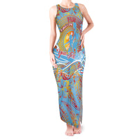Father's Day Fiji Tank Maxi Dress Special Dad Polynesia Paradise
