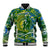 Father's Day Solomon Islands Baseball Jacket Special Dad Polynesia Paradise