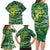 Father's Day Solomon Islands Family Matching Long Sleeve Bodycon Dress and Hawaiian Shirt Special Dad Polynesia Paradise