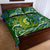 Father's Day Solomon Islands Quilt Bed Set Special Dad Polynesia Paradise