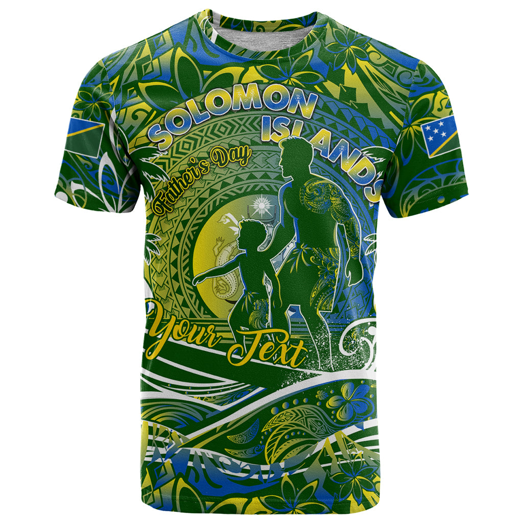 Father's Day Solomon Islands T Shirt Special Dad Polynesia Paradise