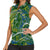 Father's Day Solomon Islands Women Sleeveless Polo Shirt Special Dad Polynesia Paradise