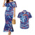 Father's Day Guam Couples Matching Mermaid Dress and Hawaiian Shirt Special Dad Polynesia Paradise