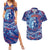 Father's Day Guam Couples Matching Summer Maxi Dress and Hawaiian Shirt Special Dad Polynesia Paradise