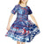 Father's Day Guam Kid Short Sleeve Dress Special Dad Polynesia Paradise