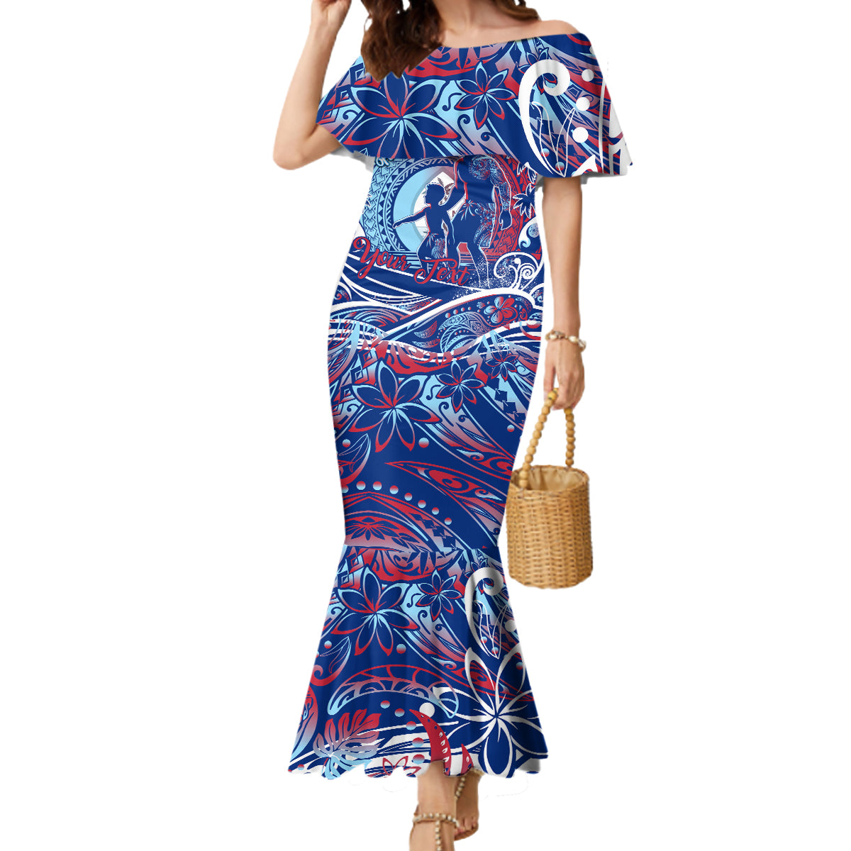 Father's Day Guam Mermaid Dress Special Dad Polynesia Paradise