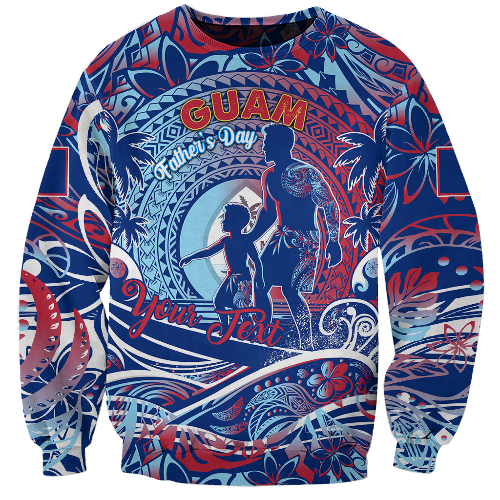 Father's Day Guam Sweatshirt Special Dad Polynesia Paradise