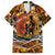 Father's Day Marquesas Islands Family Matching Off Shoulder Maxi Dress and Hawaiian Shirt Special Dad Polynesia Paradise