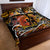 Father's Day Marquesas Islands Quilt Bed Set Special Dad Polynesia Paradise
