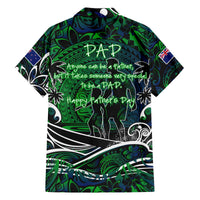 Father's Day New Zealand Family Matching Long Sleeve Bodycon Dress and Hawaiian Shirt Special Dad Polynesia Paradise DT02 - Polynesian Pride