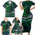 Father's Day New Zealand Family Matching Short Sleeve Bodycon Dress and Hawaiian Shirt Special Dad Polynesia Paradise