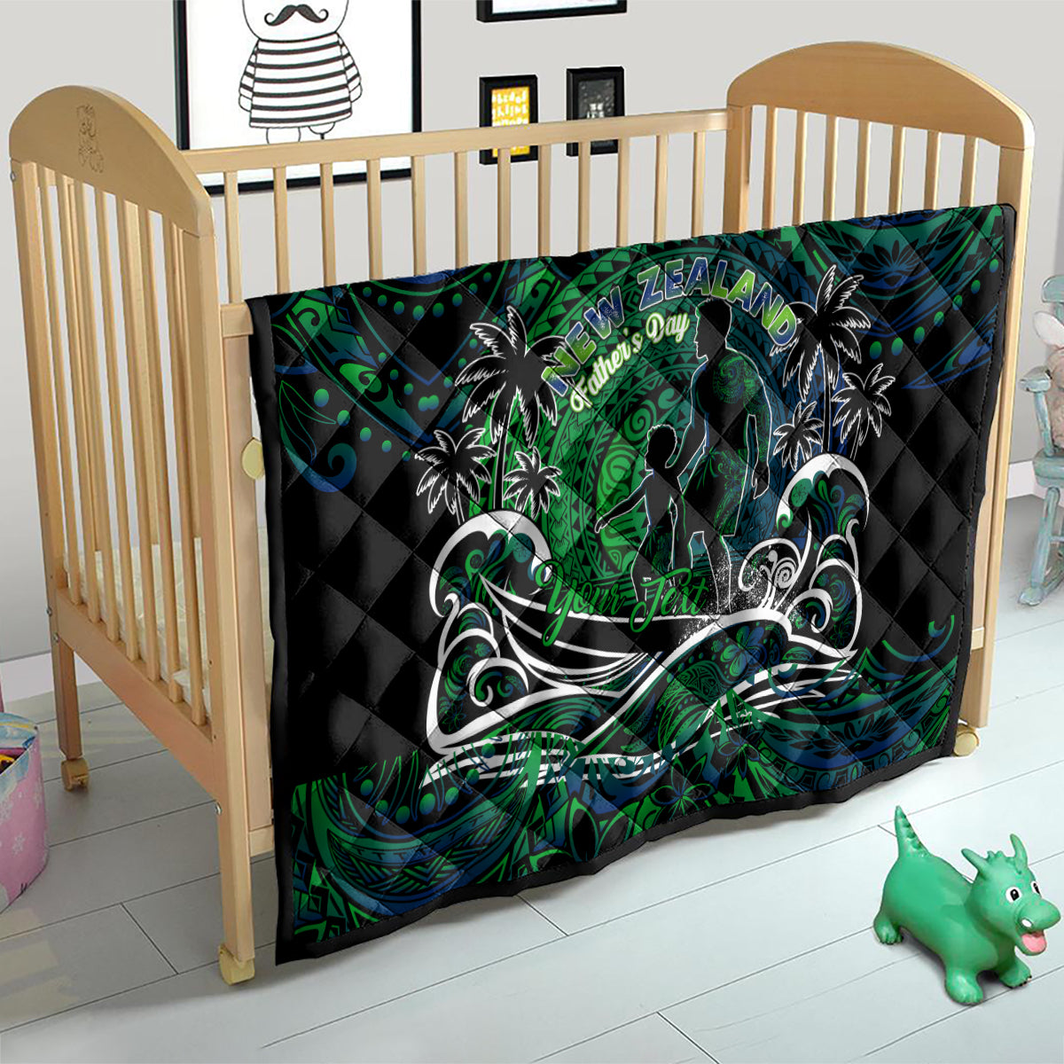 Father's Day New Zealand Quilt Special Dad Polynesia Paradise DT02 - Polynesian Pride