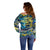 Father's Day Tokelau Off Shoulder Sweater Special Dad Polynesia Paradise