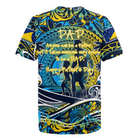 Father's Day Tokelau Rugby Jersey Special Dad Polynesia Paradise