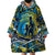 Father's Day Tokelau Wearable Blanket Hoodie Special Dad Polynesia Paradise